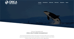 Desktop Screenshot of orkaenerji.com